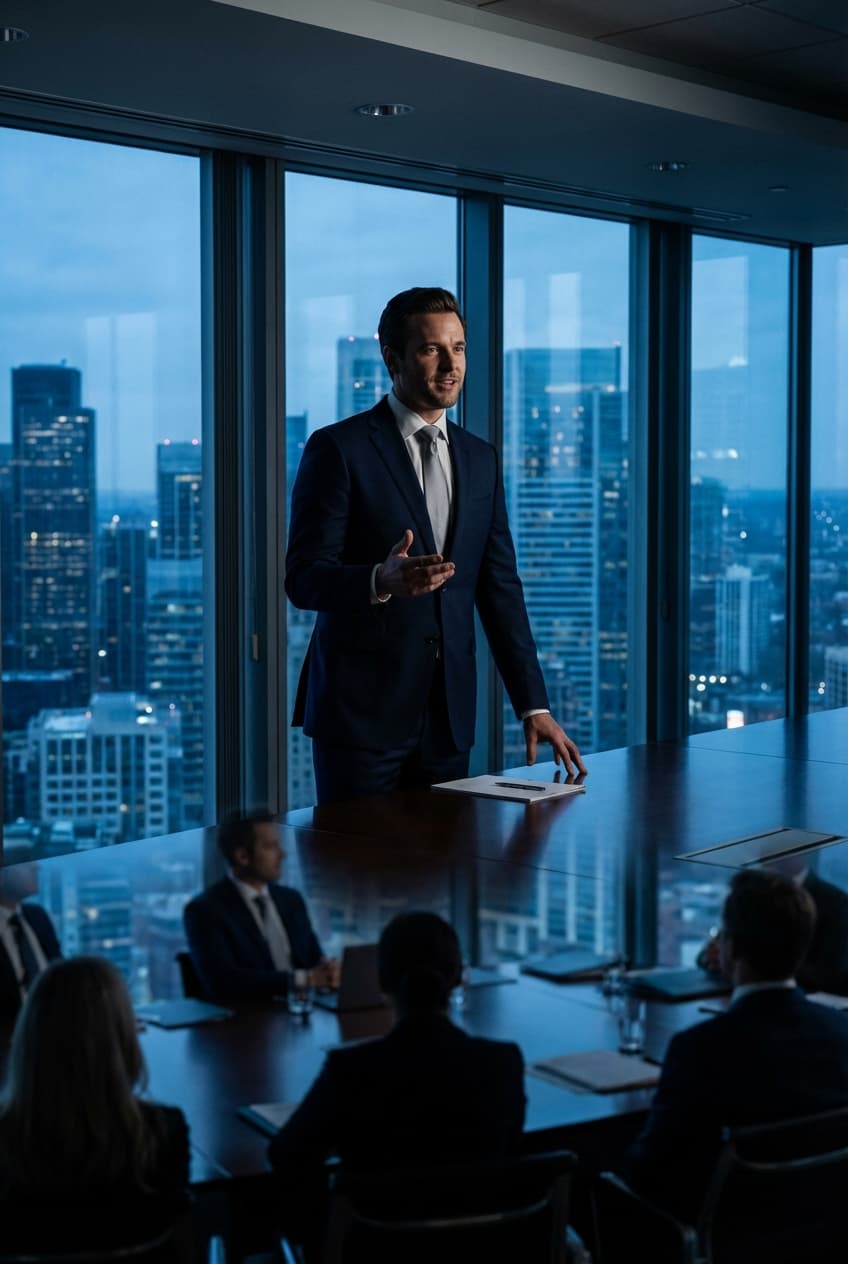 Sharper Focus & Commanding Leadership Presence